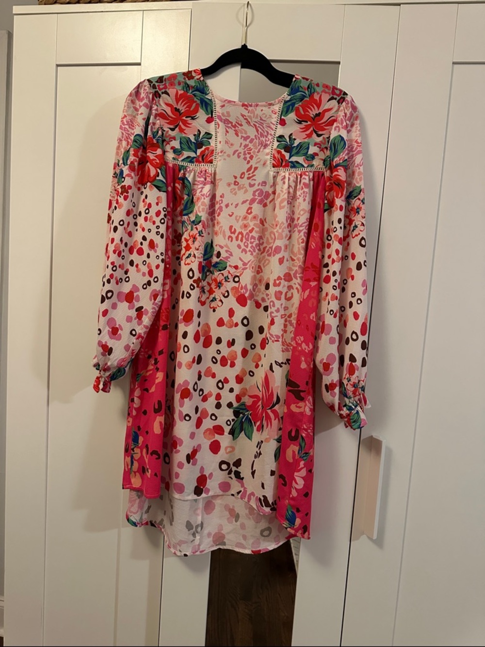 Umgee Pink Floral Dress